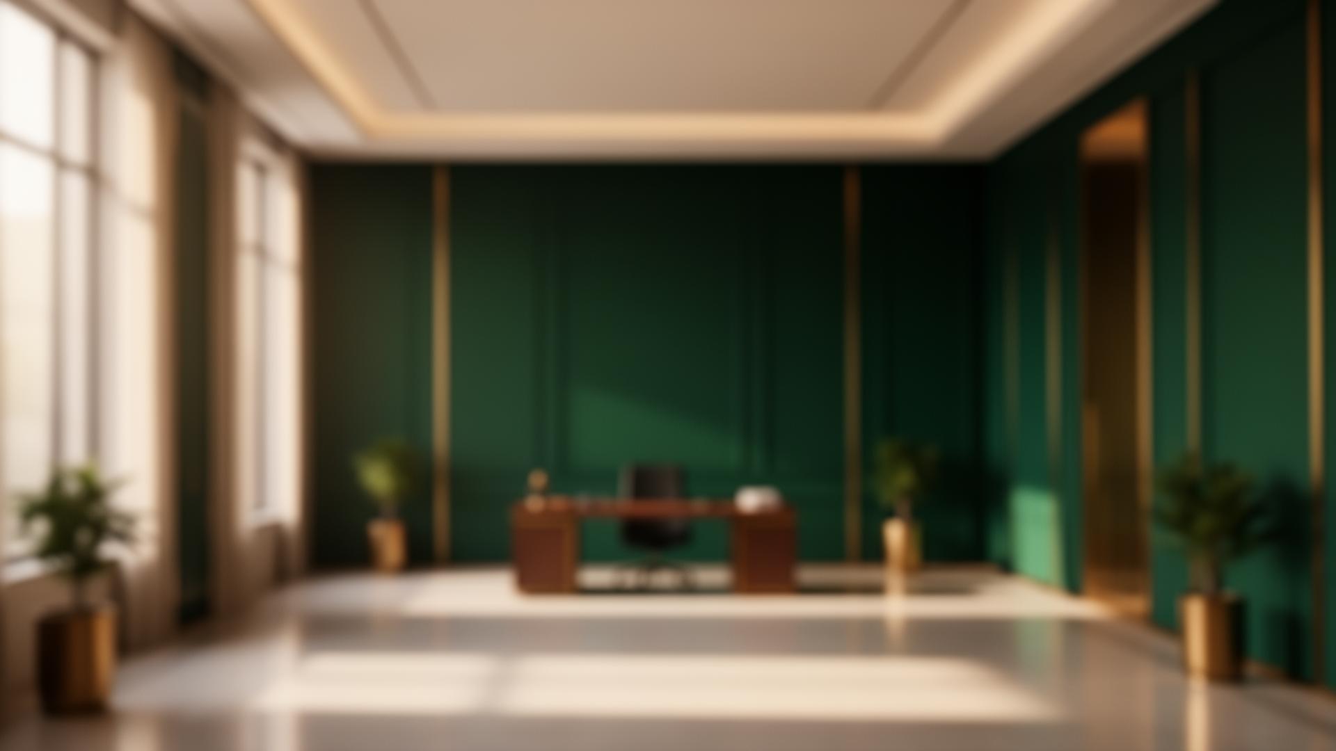 Ambiente corporativo elegante Samá Soluções